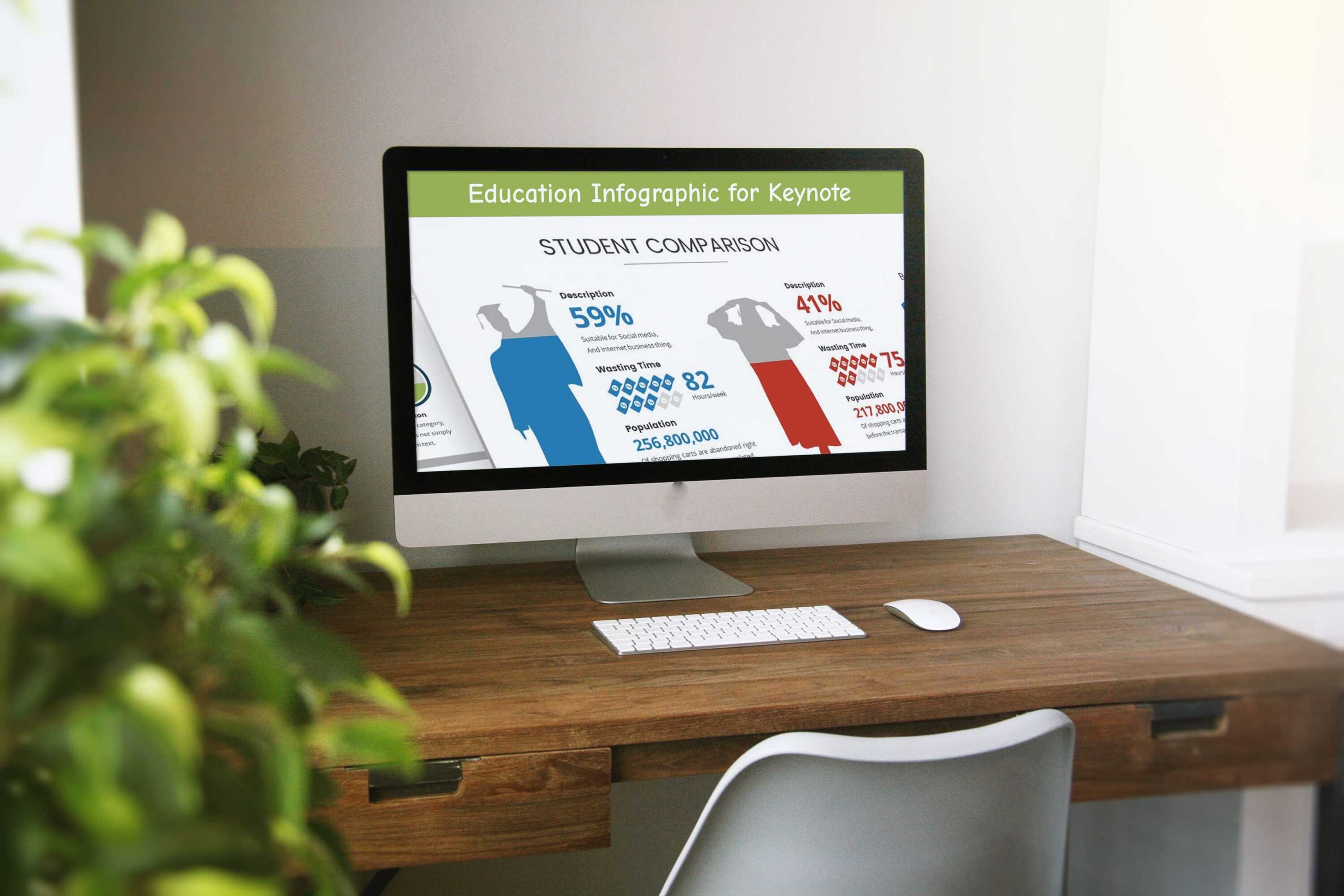 Education Infographic for Keynote - desktop.