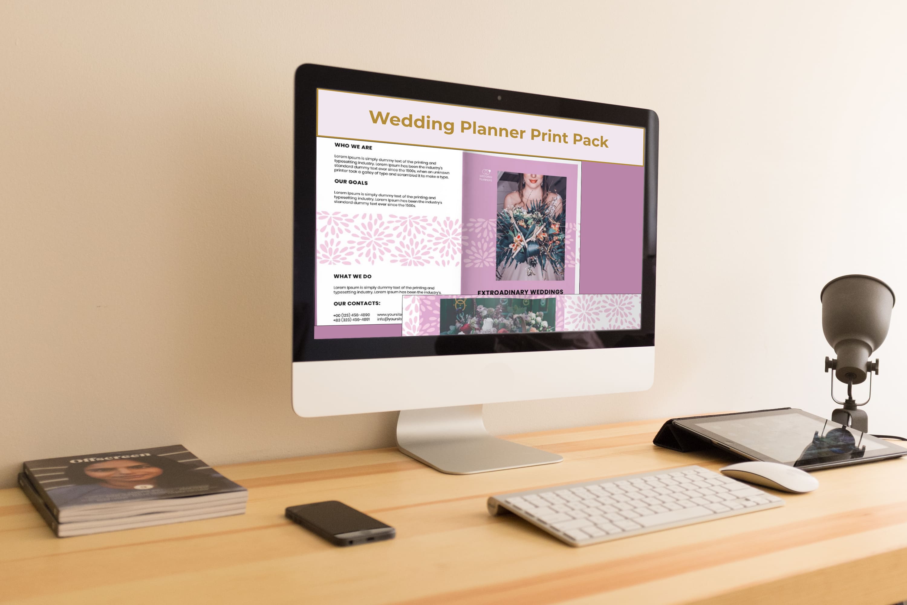 Wedding Planner Print Pack - desktop.