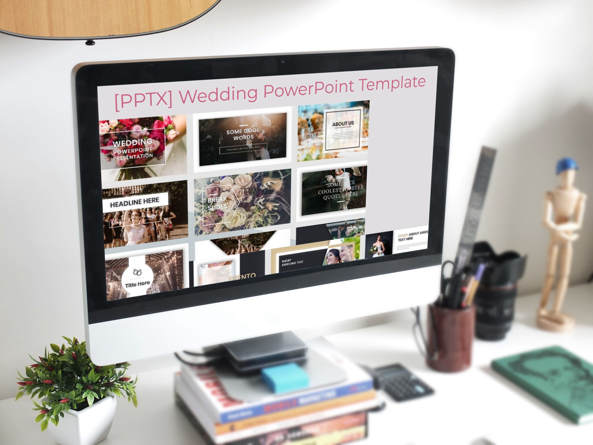 [PPTX] Wedding PowerPoint Template – MasterBundles