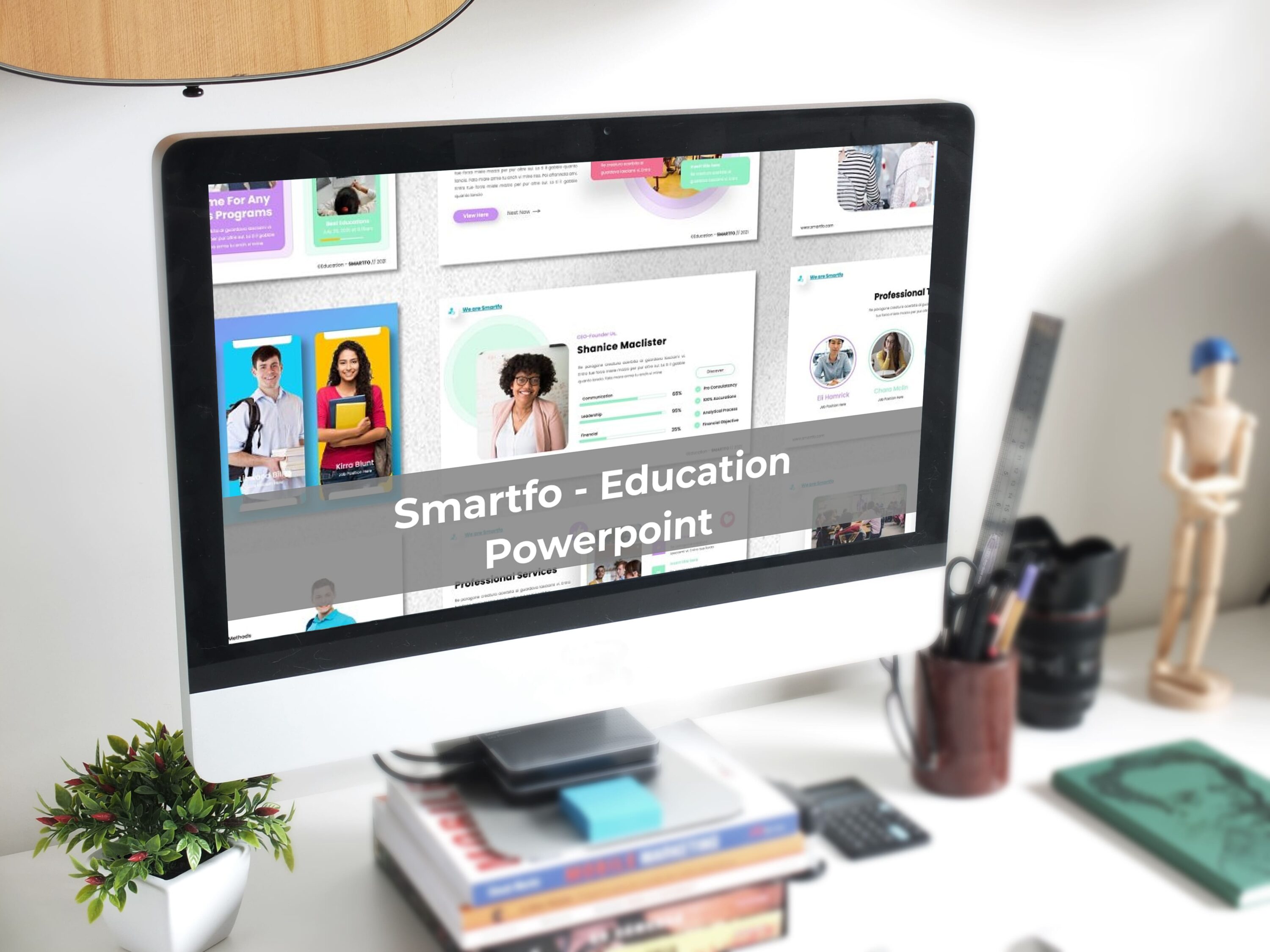 Smartfo - Education Powerpoint - desktop.