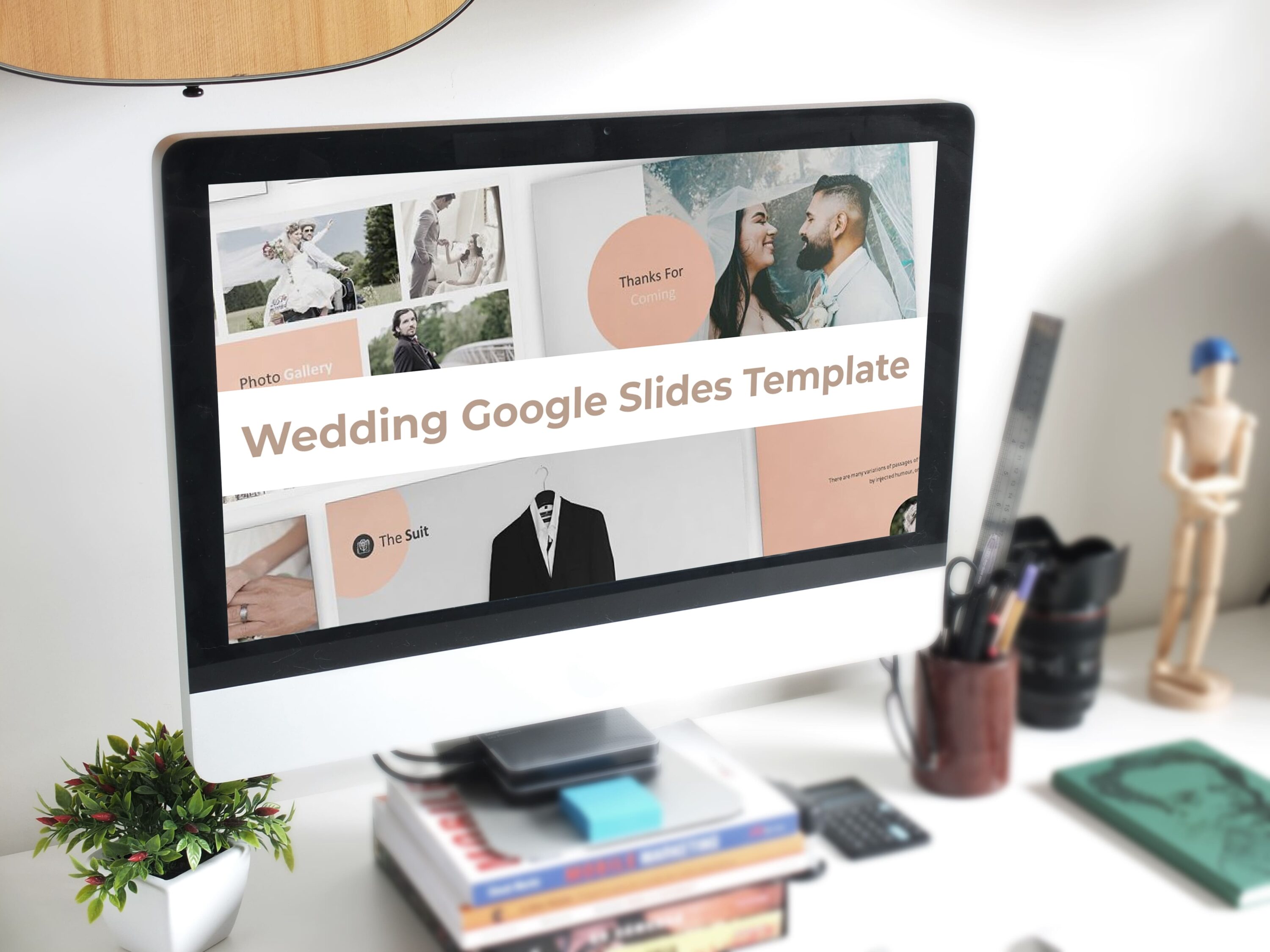 Wedding Google Slides Template - desktop.