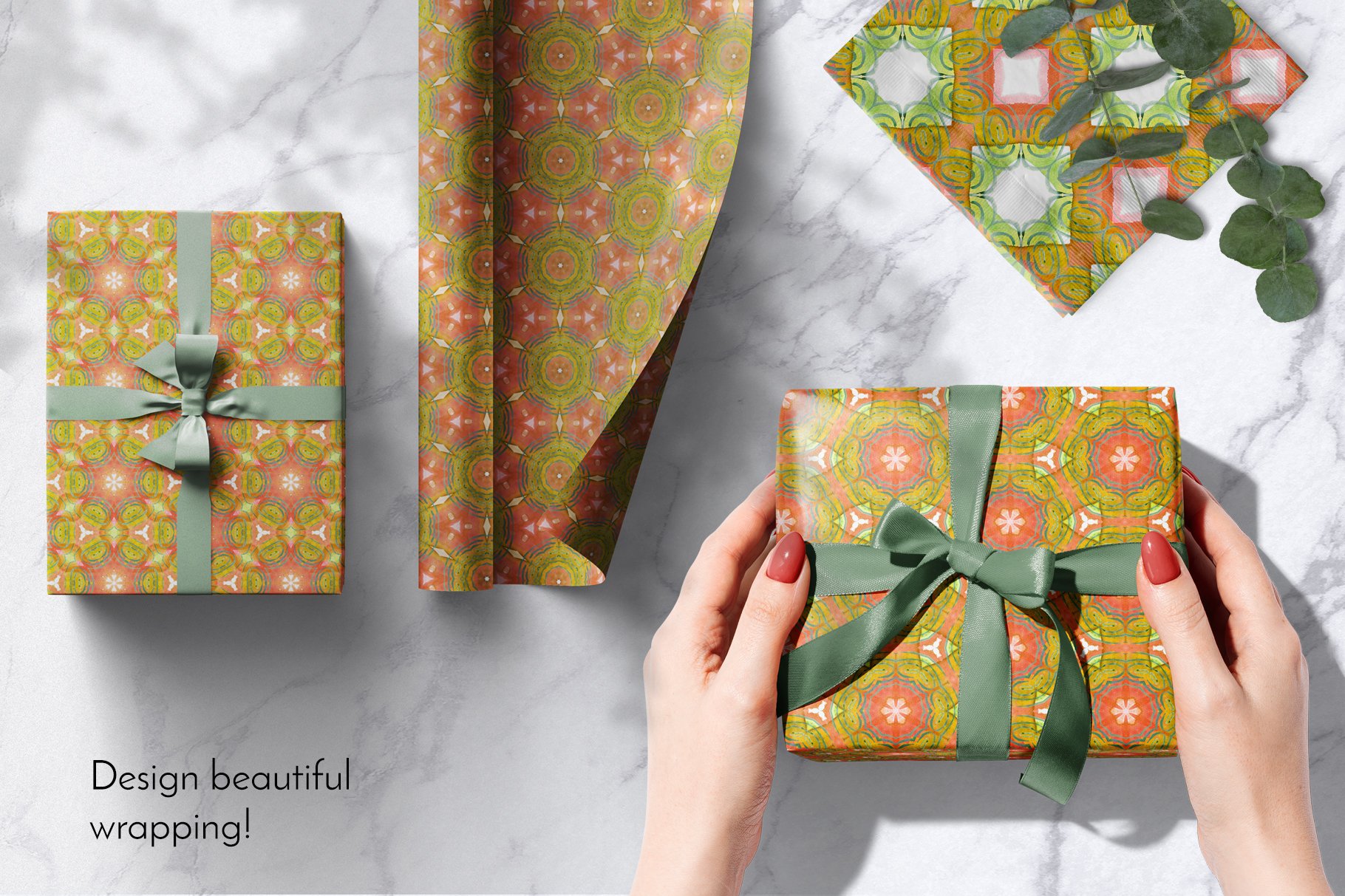 Design beautiful wrapping.