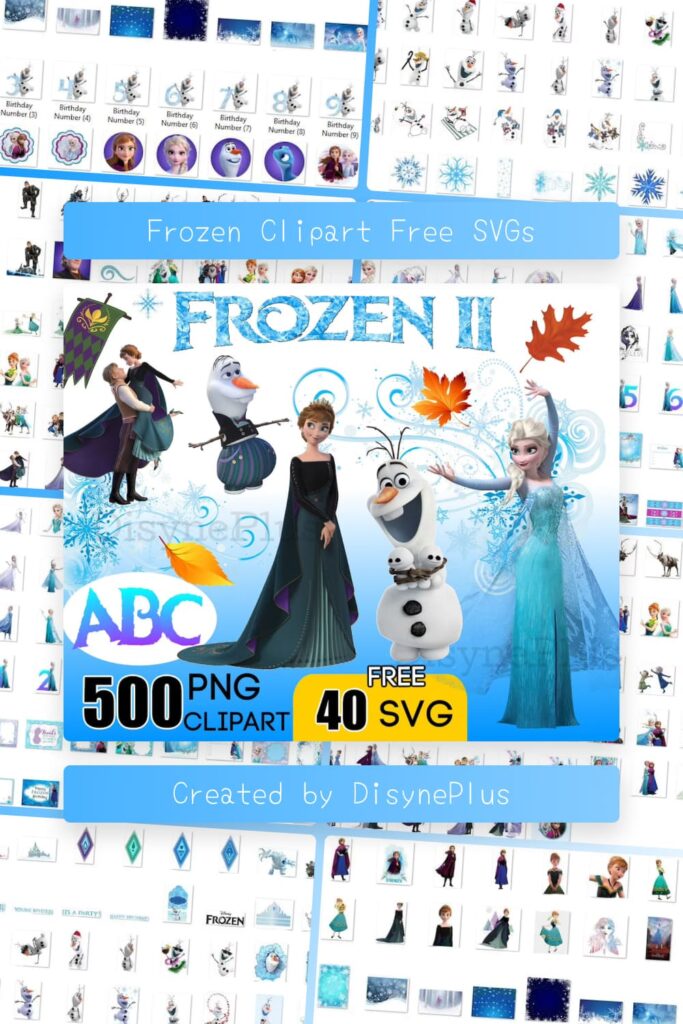 Frozen Clipart Free SVGs – MasterBundles