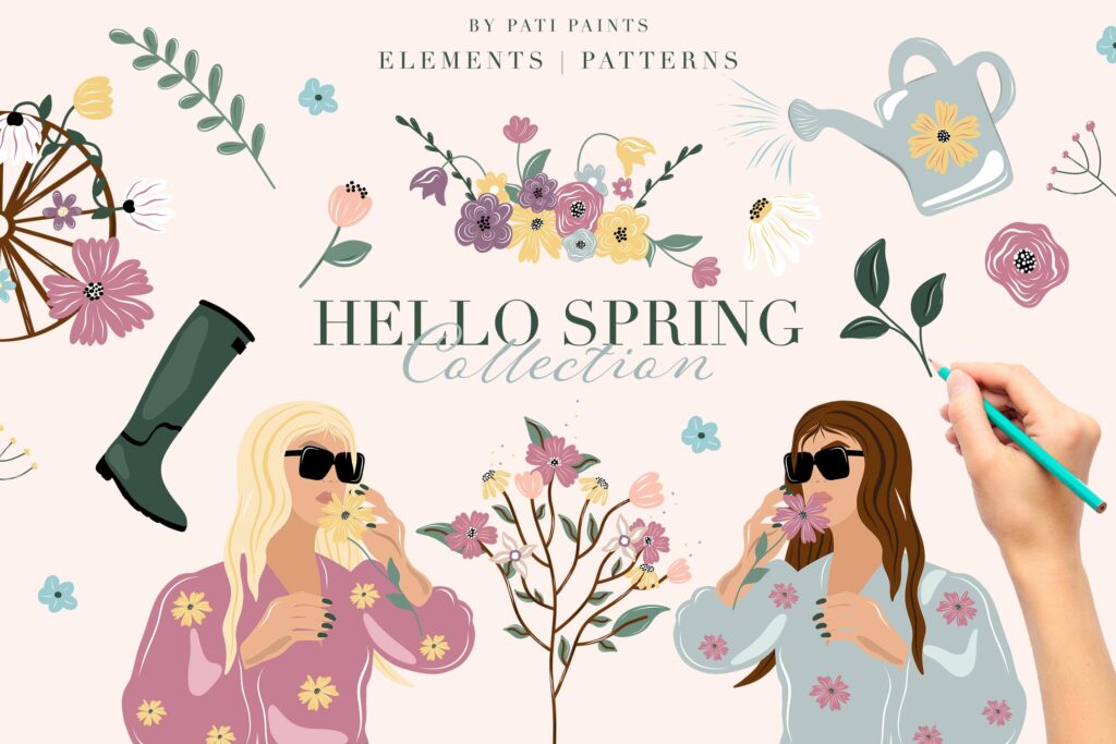 Hello Spring Collection - MasterBundles