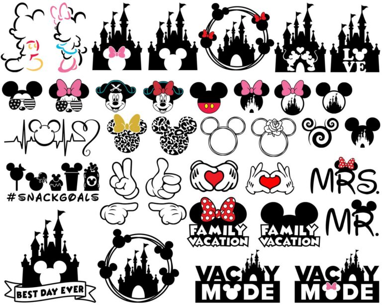 Mickey SVG Files – MasterBundles