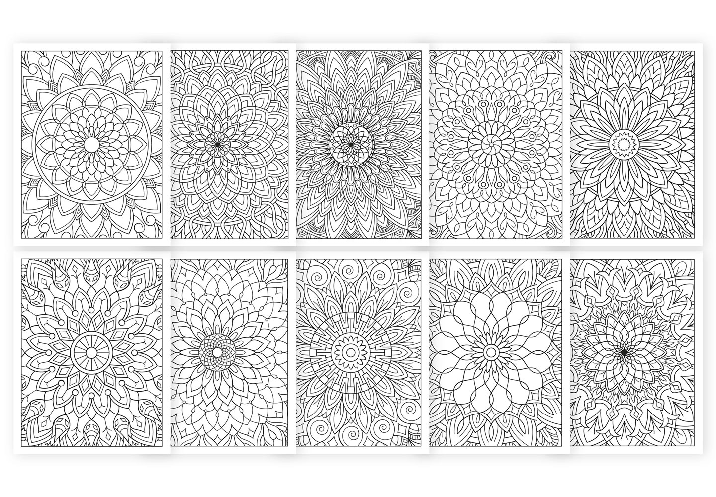 mandala coloring page for adult 07