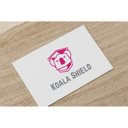 Koala Shield Marsupial Animal Game Business Nature Protection Logo cover.