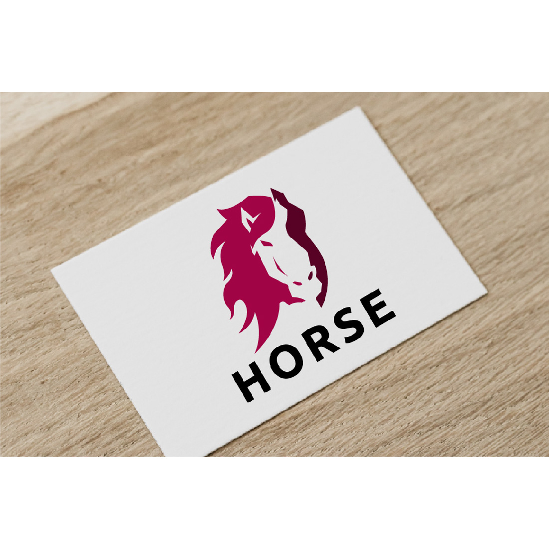 Horse Head Equestrian Race Nature Animal Abstract Logo cover image.