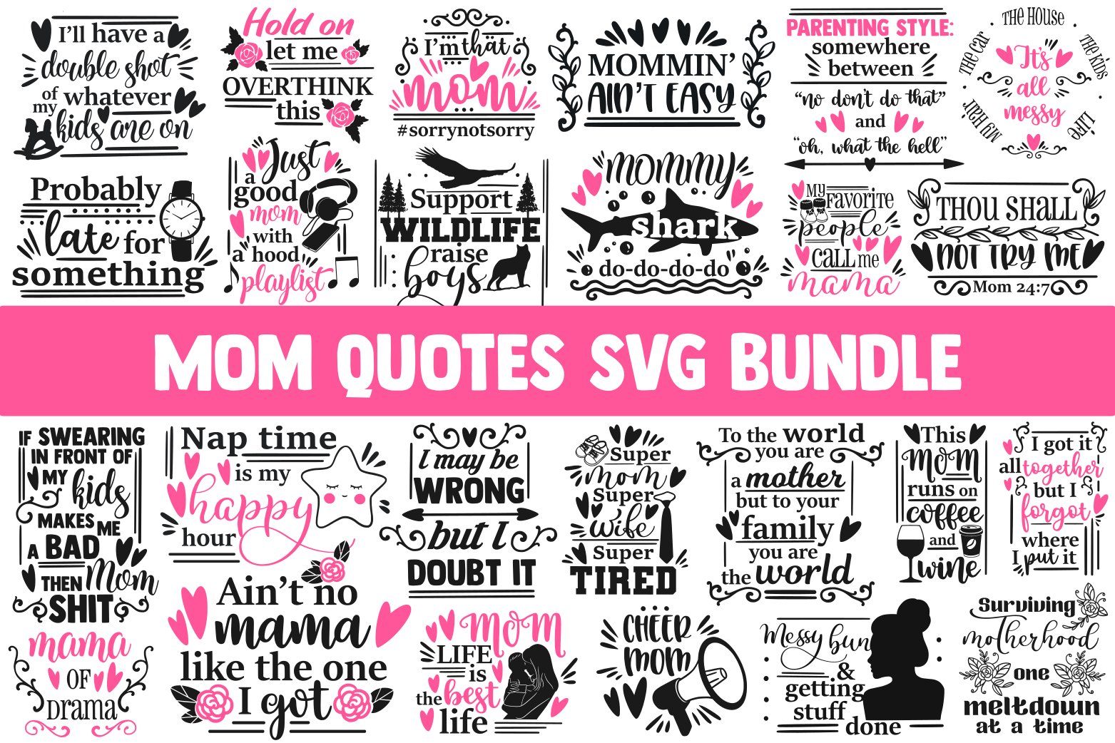 Bundle with quotes.
