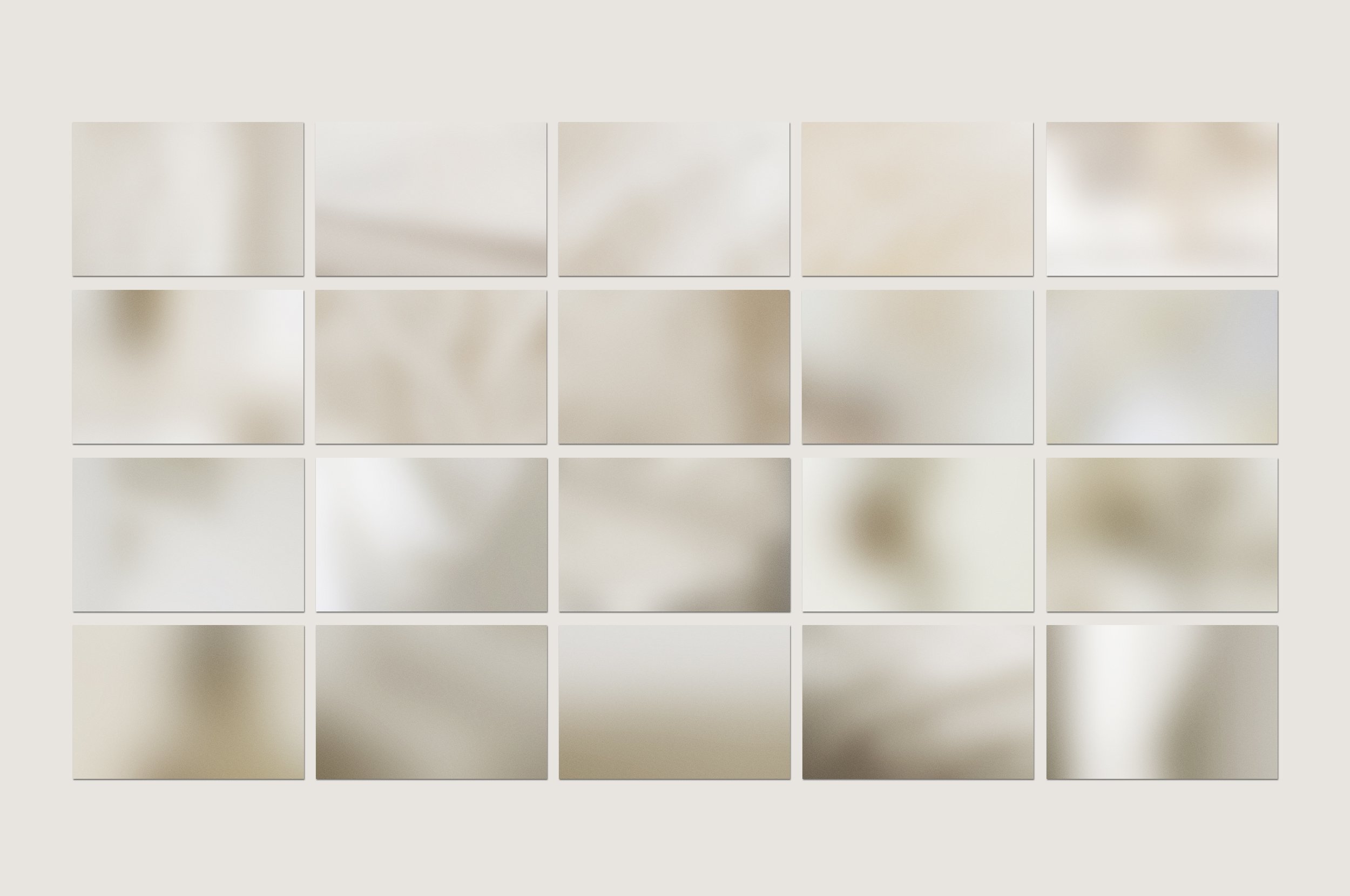 Shades of white gradient.