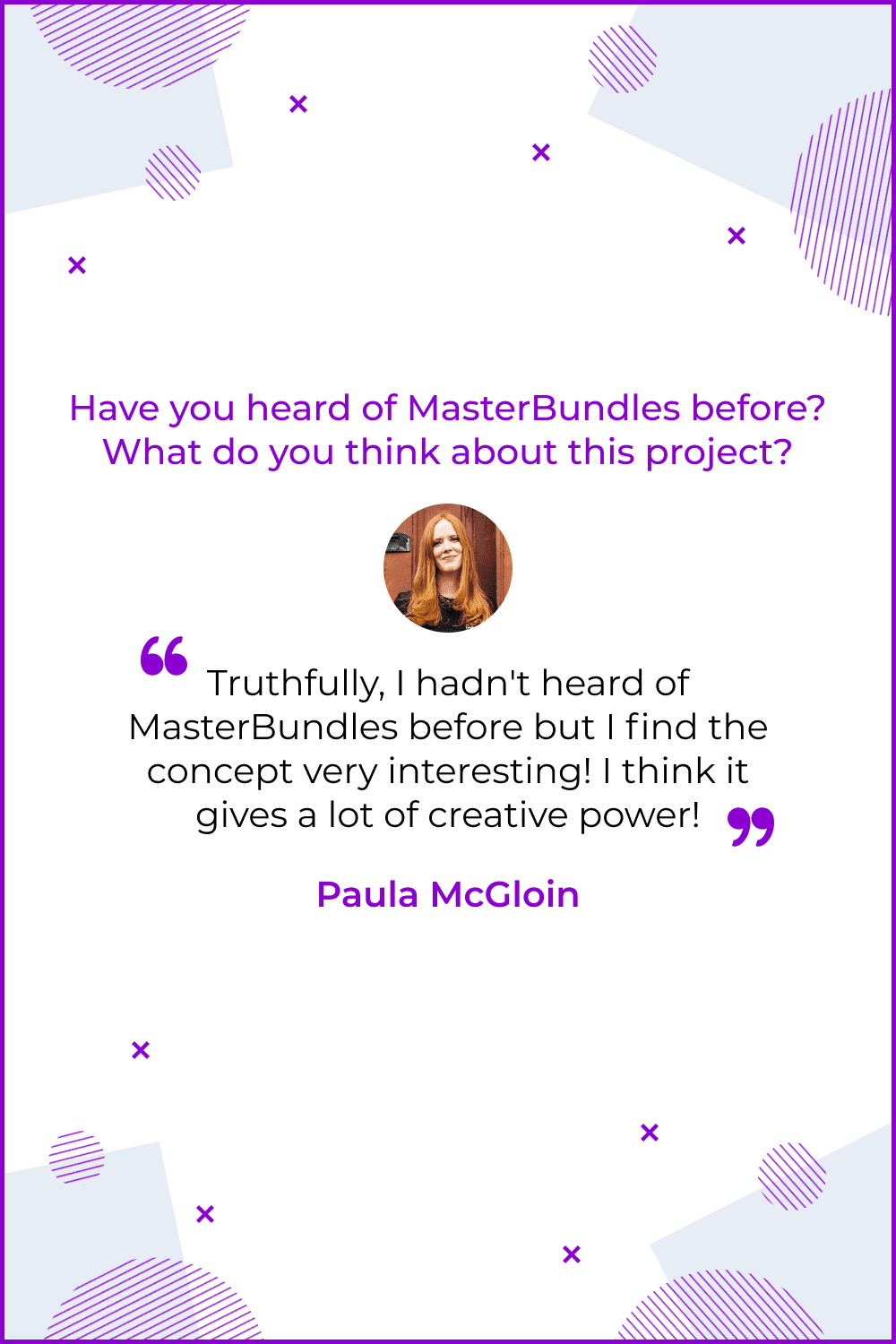 Paula McGloin quote.