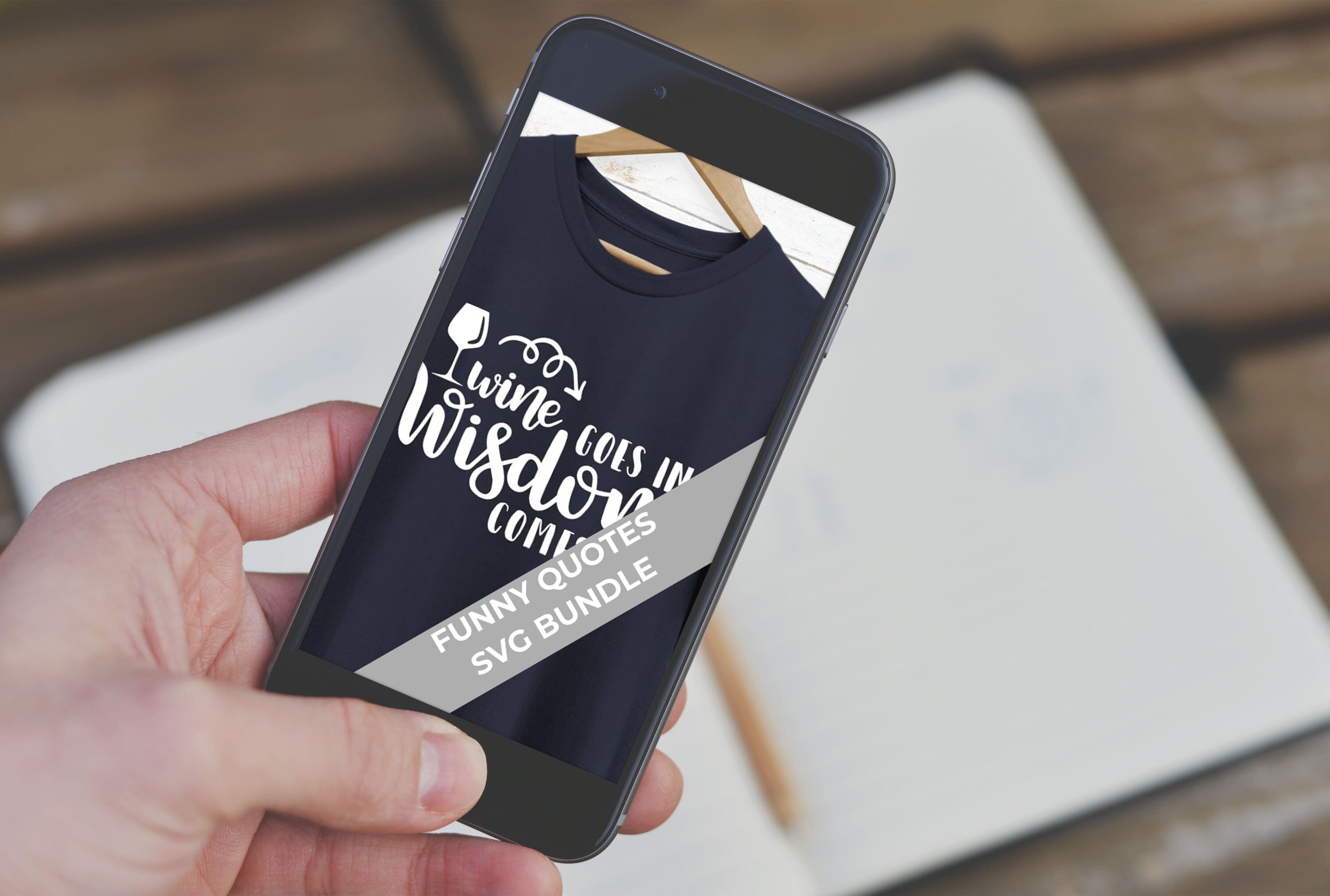 Mobile - Funny quotes SVG Bundle.