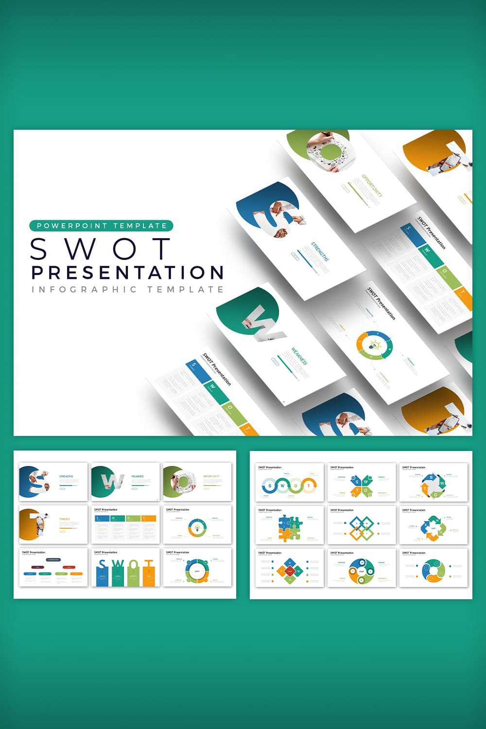 Diverse of SWOT analyze package.