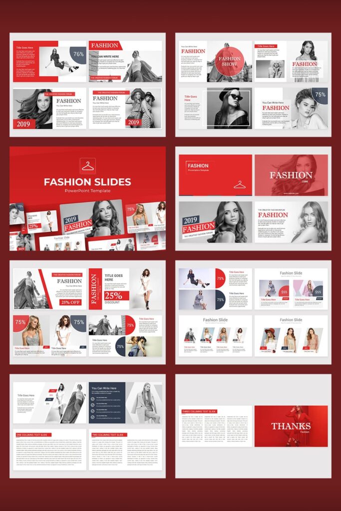 Fashion PowerPoint Presentation – MasterBundles