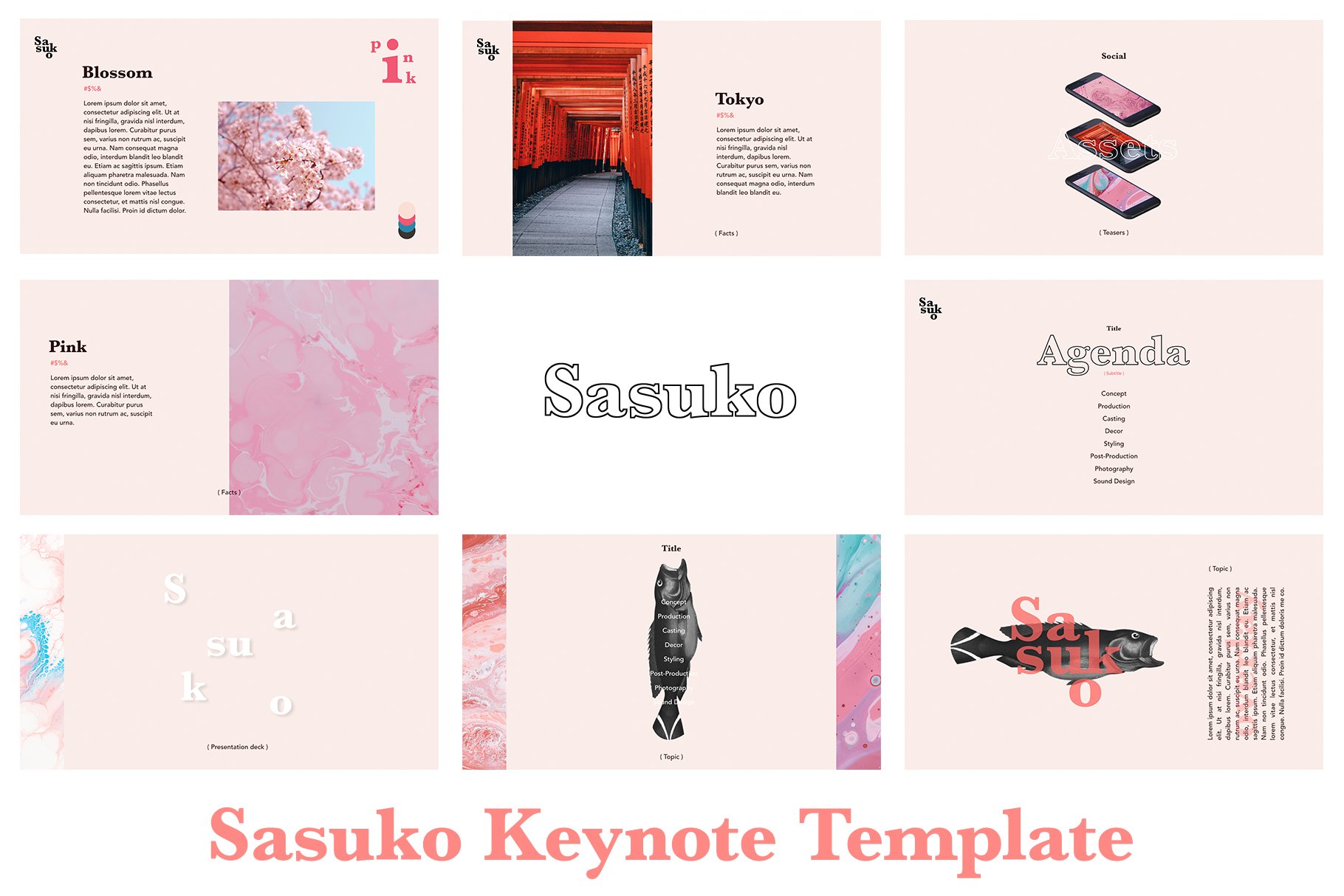 Sasuko keynote template.