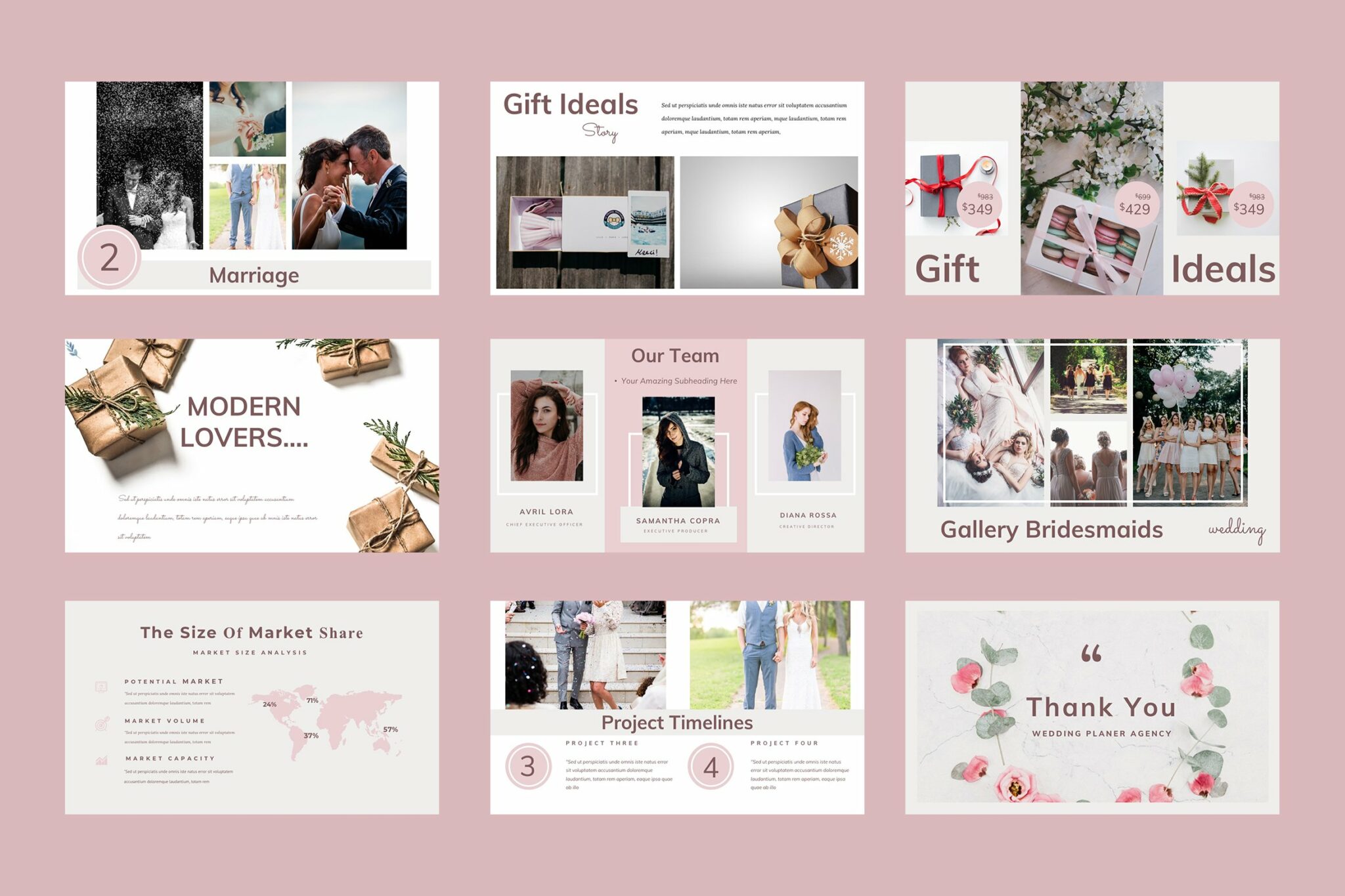 Lyna Wedding Powerpoint – MasterBundles