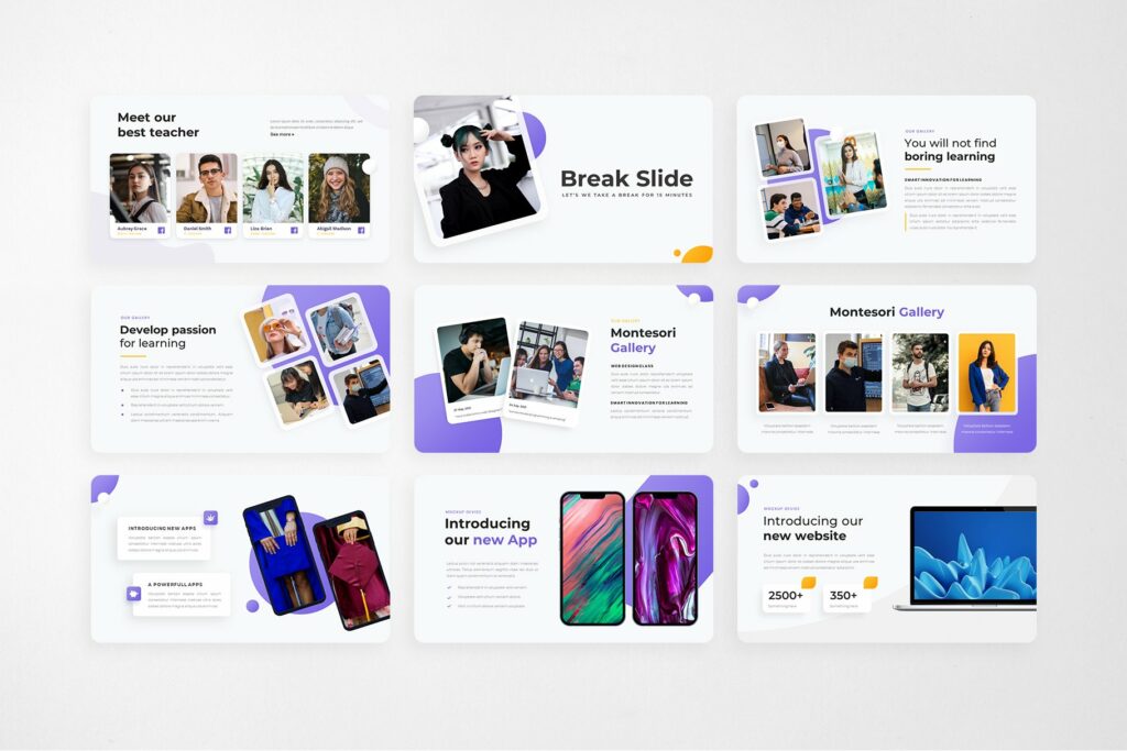 Montesori - Education PowerPoint – MasterBundles