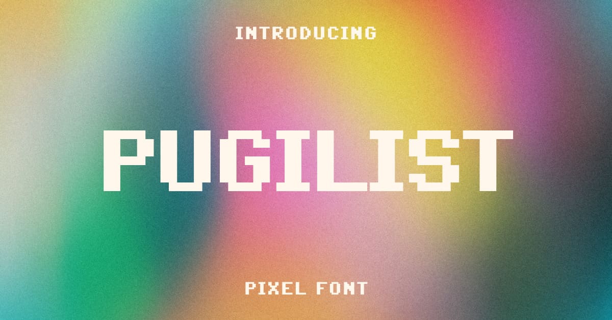 Pugilist Pixel Font for Facebook.