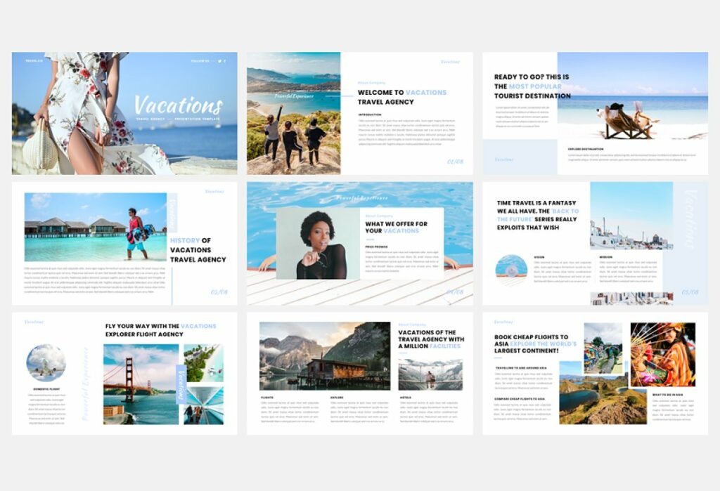 Vacations - Presentation Template – MasterBundles