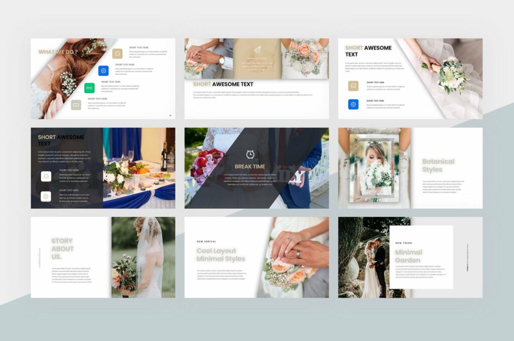 [PPTX] Wedding PowerPoint Template – MasterBundles