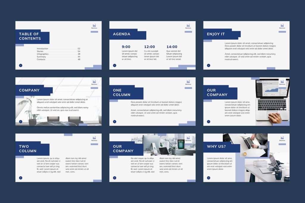 Startup PowerPoint Presentation Template – MasterBundles