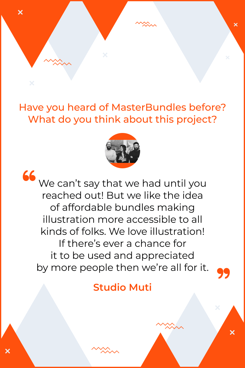 Studio Muti quote.