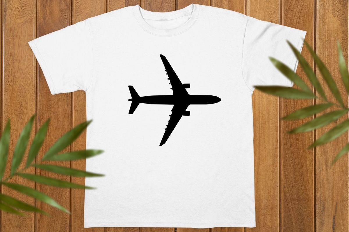 Airplane Silhouette preview image.