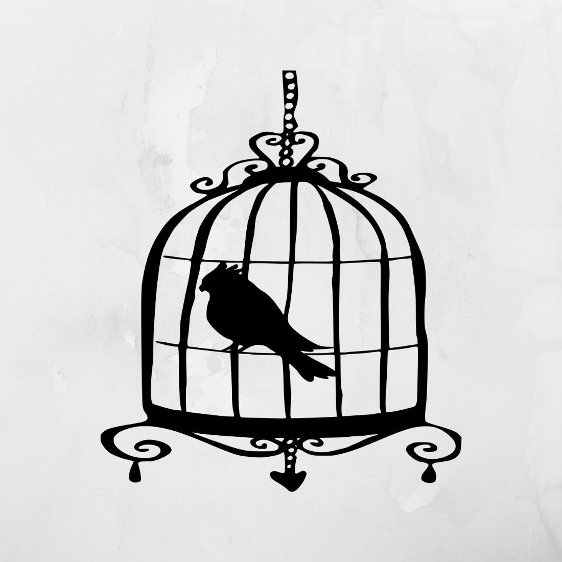 Bird Cage SVG Bundle preview.