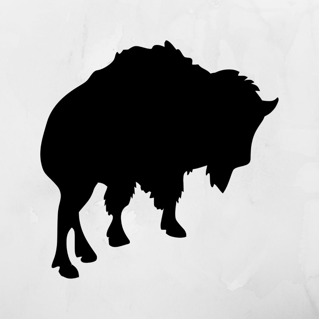 Bison SVG – Bison Silhouette cover.