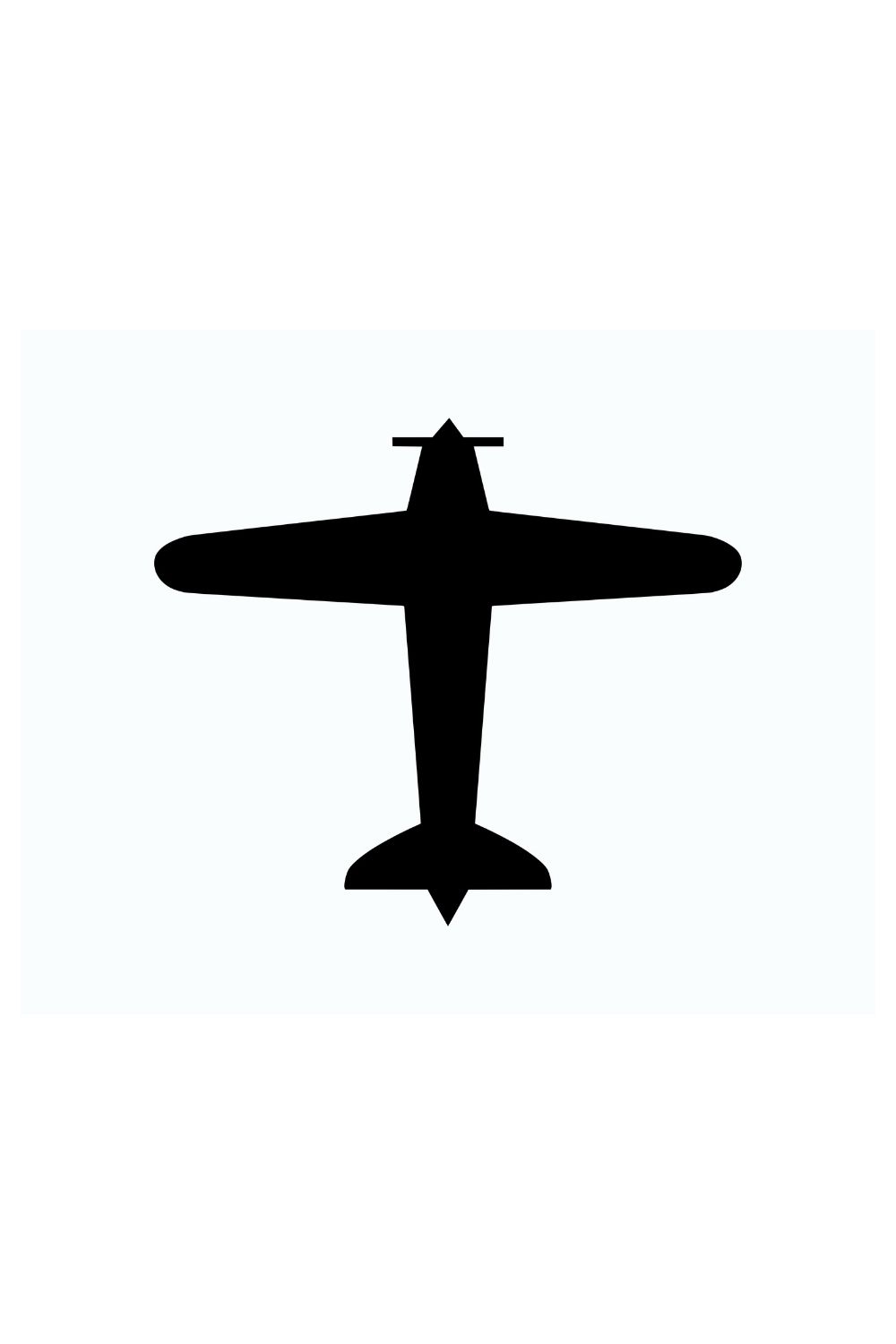 Airplane SVG cover image.