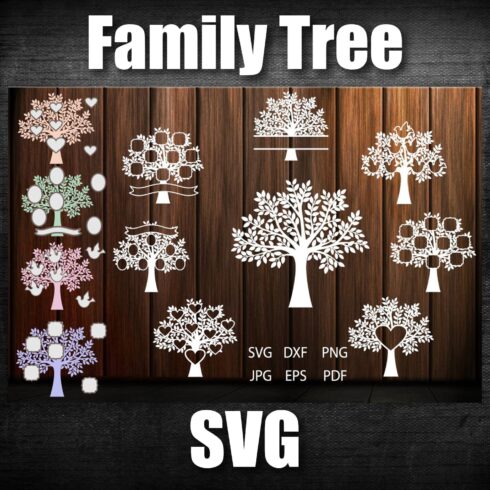 Family Tree SVG - cute images preview.