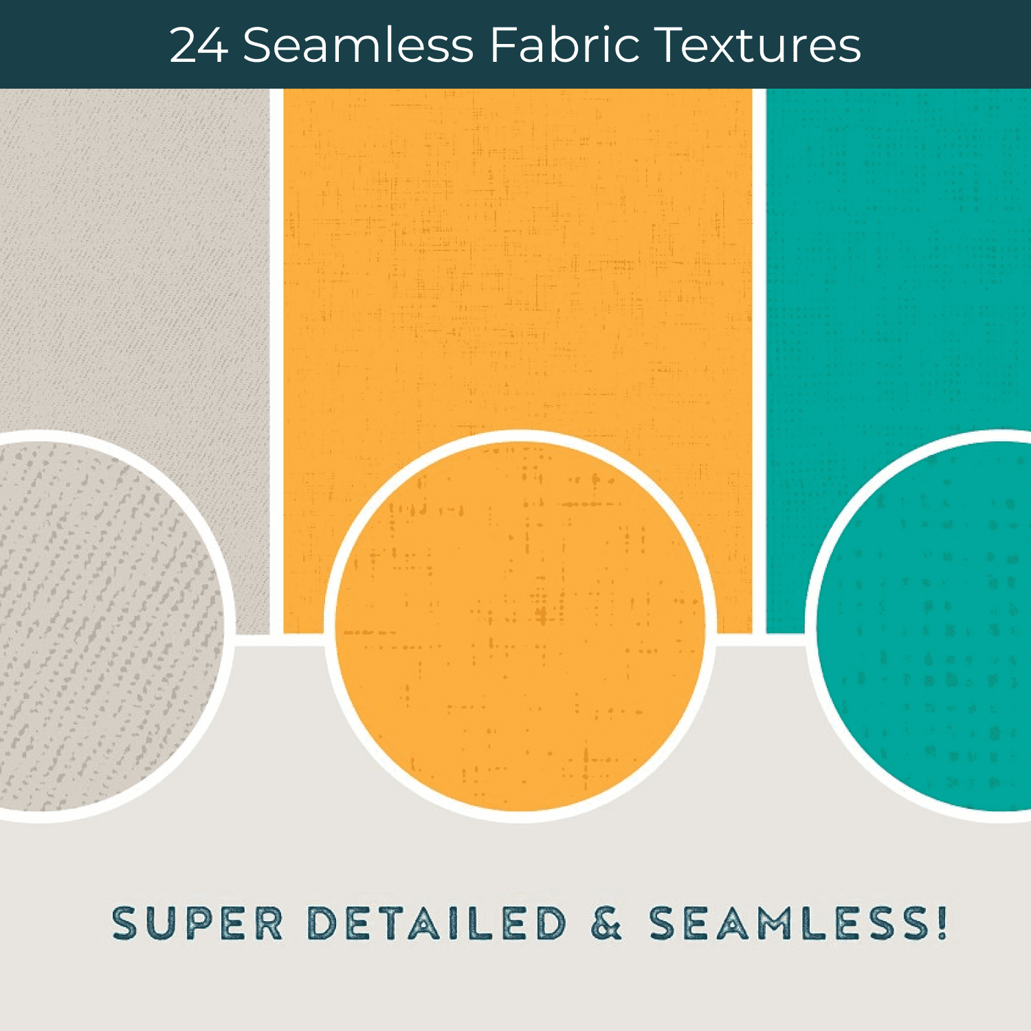 24 Seamless Fabric Textures.