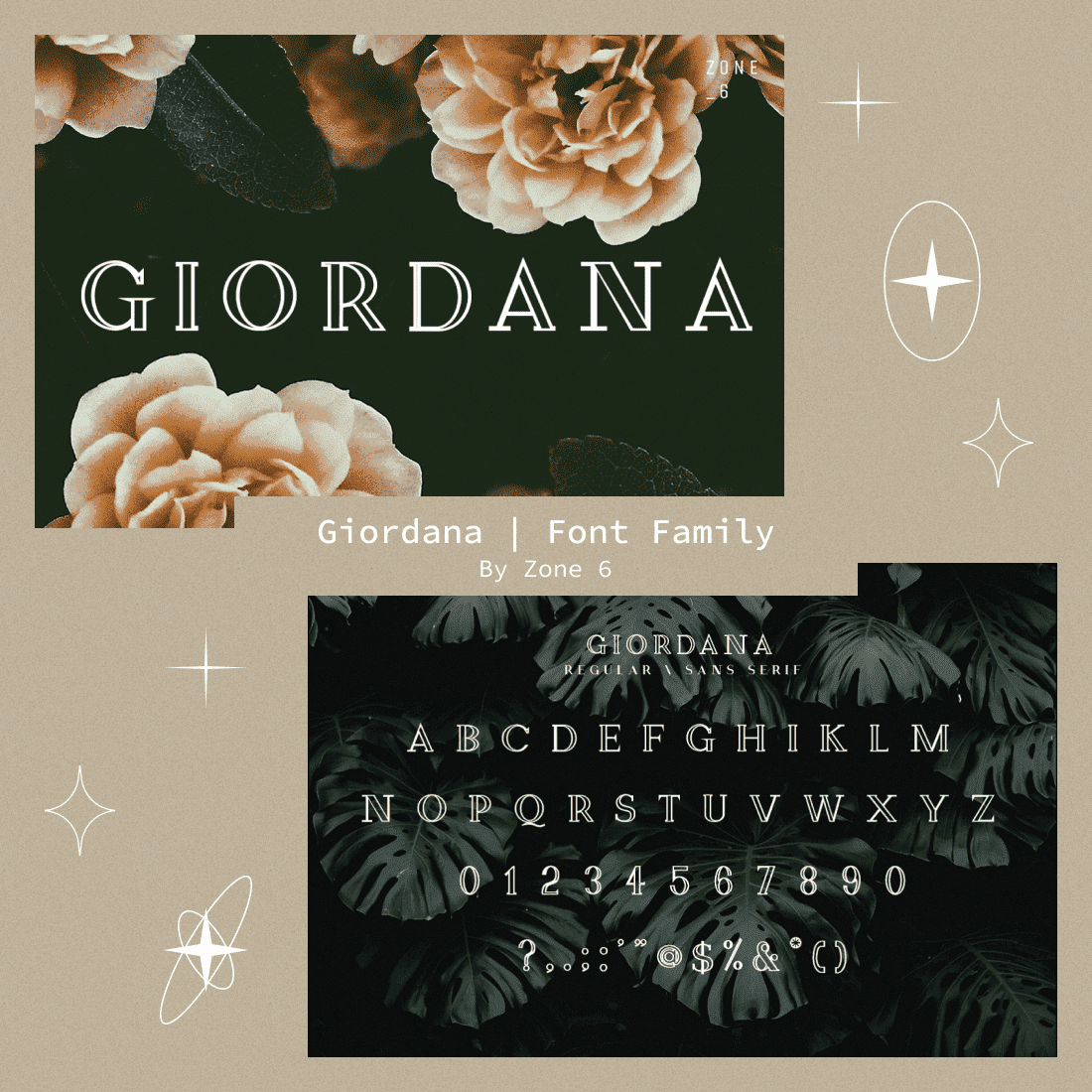 Giordana | Font Family.