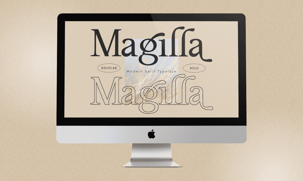 Magilla - Serif Font - desktop.