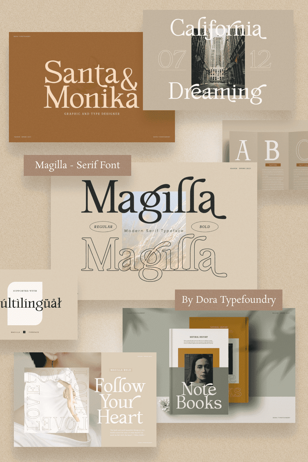 Magilla - Serif Font.
