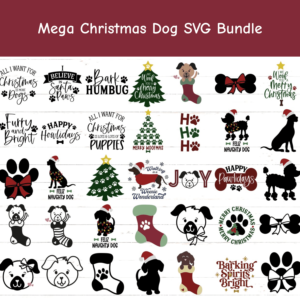 Mega Christmas Dog SVG Bundle – MasterBundles