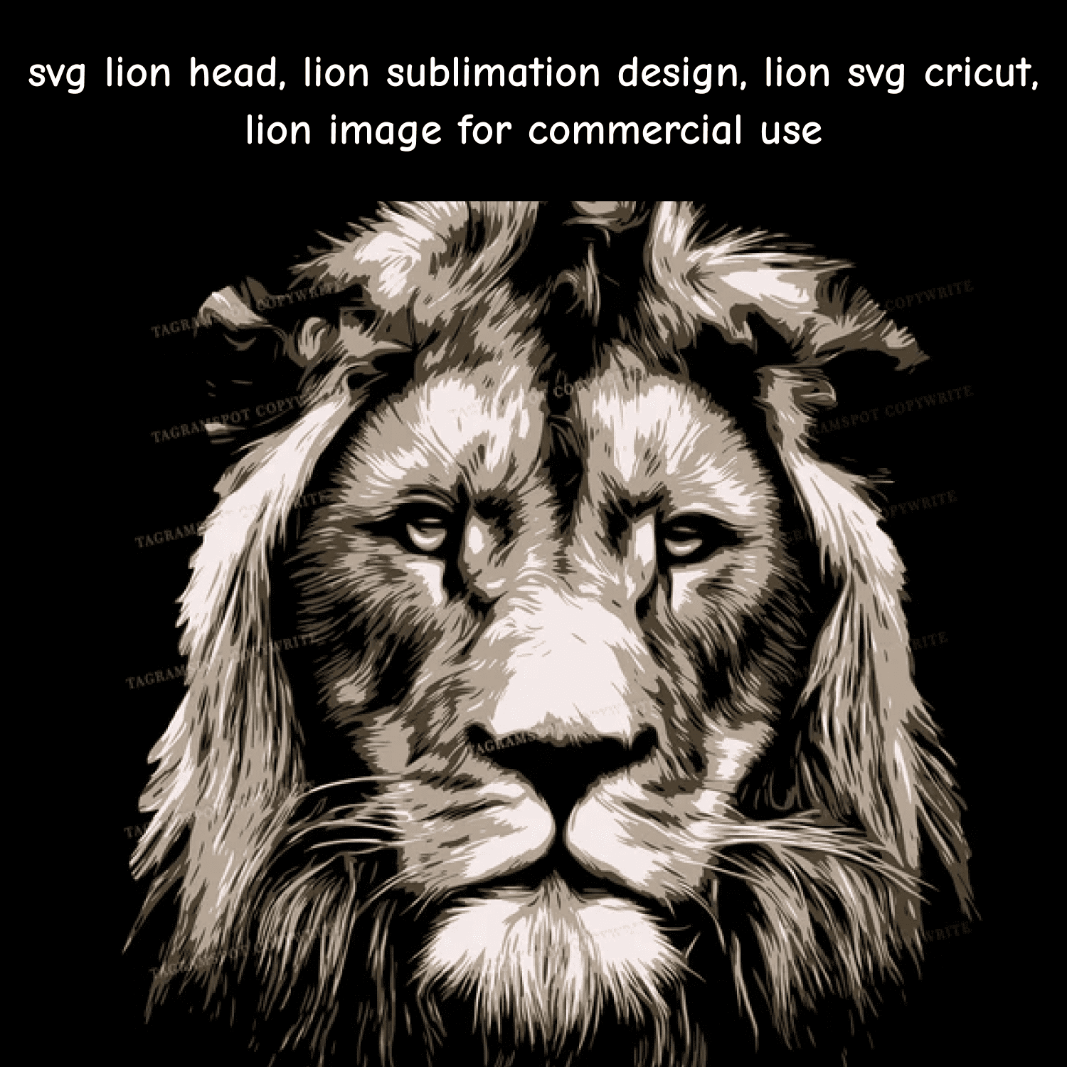 lion svg cricut main cover.