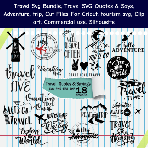 Travel SVG Quotes & Sayings.