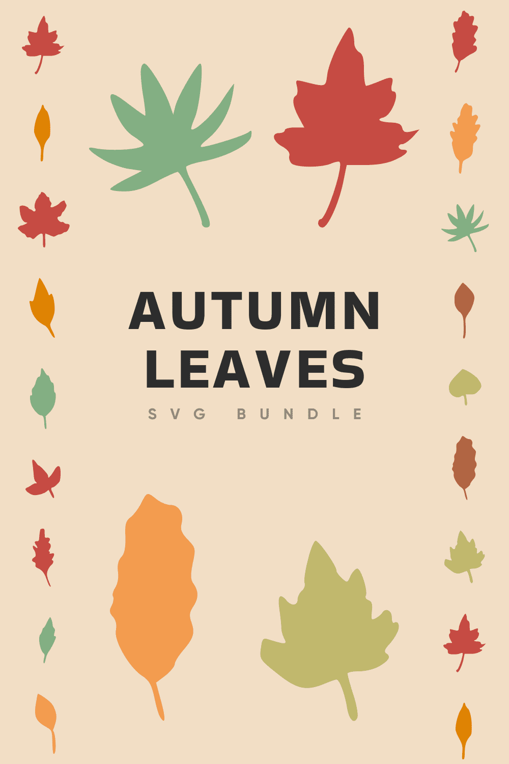Autumn Leaves SVG - preview image.
