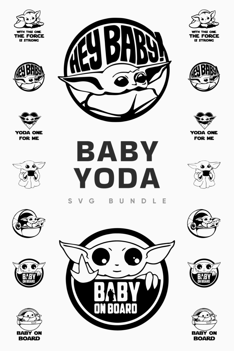 Baby Yoda SVG Bundle – MasterBundles