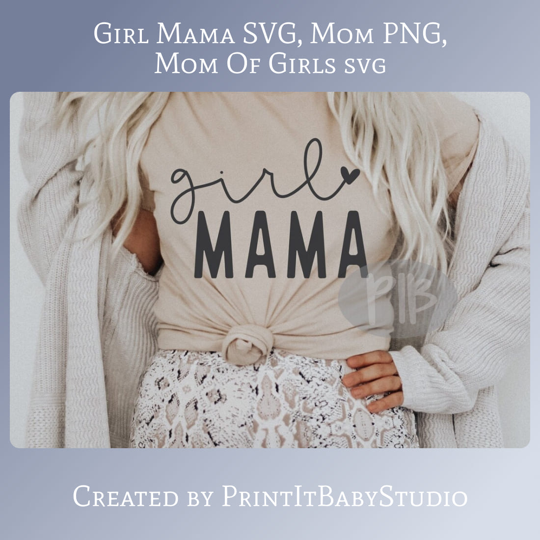 Girl Mama SVG main cover.