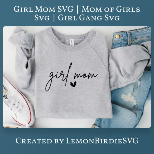 Girl Mom SVG main cover.