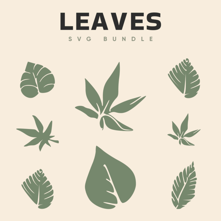 Autumn Leaves SVG Floral SVG Bundle MasterBundles