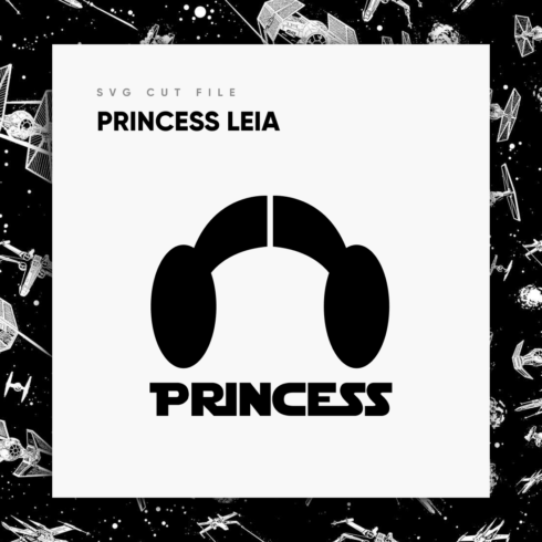 Princess leia svg free.