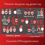 valentines day gnome svg, gnomes svg, bundle svg bundle main cover.