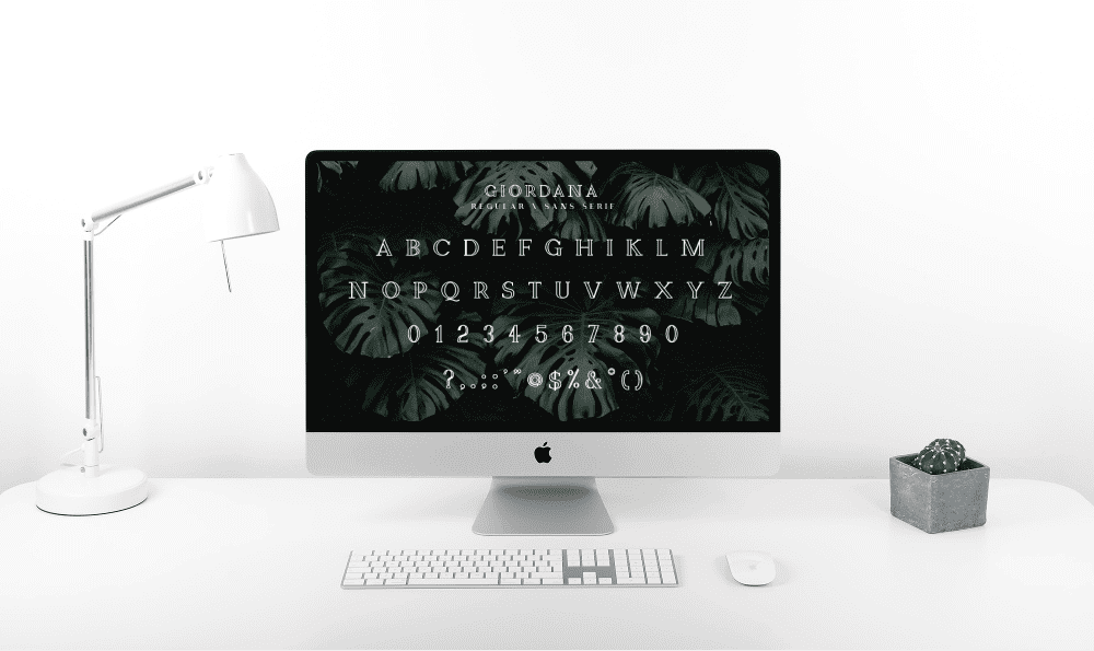 Giordana | Font Family - desktop.