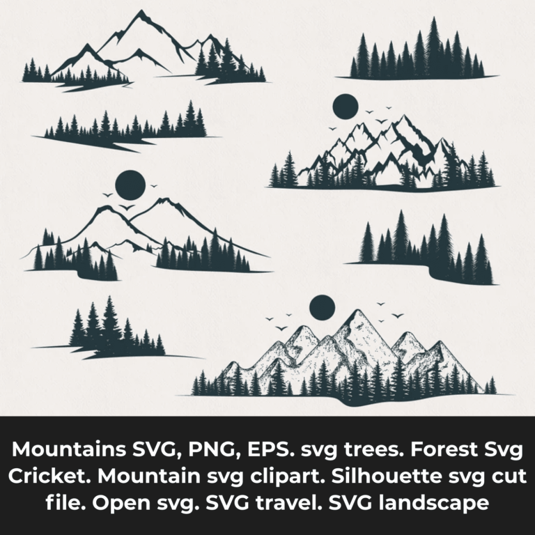 Mountains SVG – MasterBundles