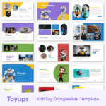 Toyups -KidsToy Googleslide Template.
