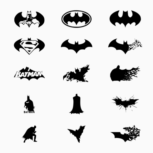 Batman SVG cover.