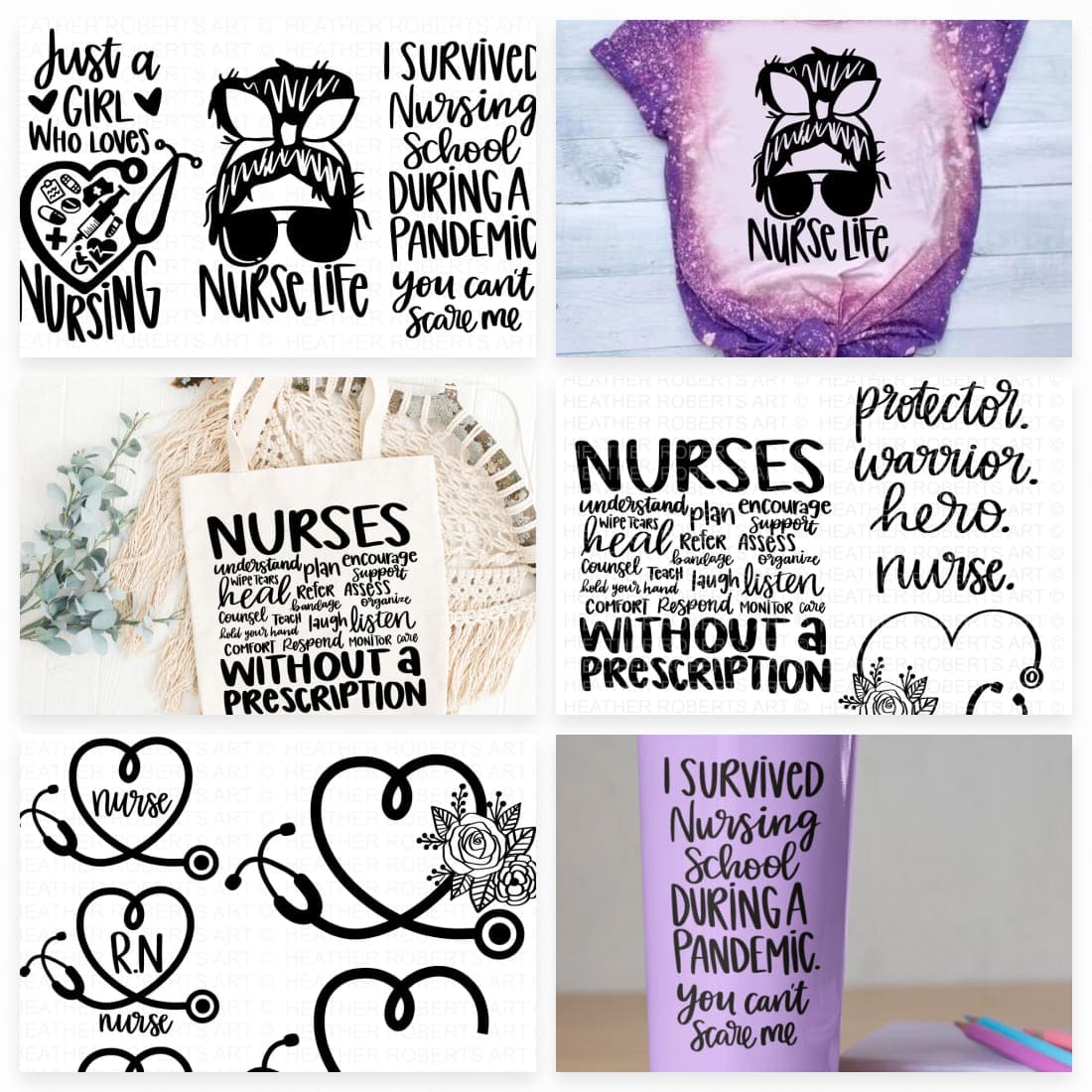 Nurse Quotes SVG cover image.